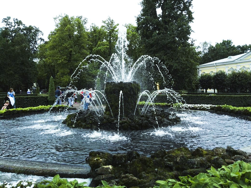 Micro pumps can be used on the fountain